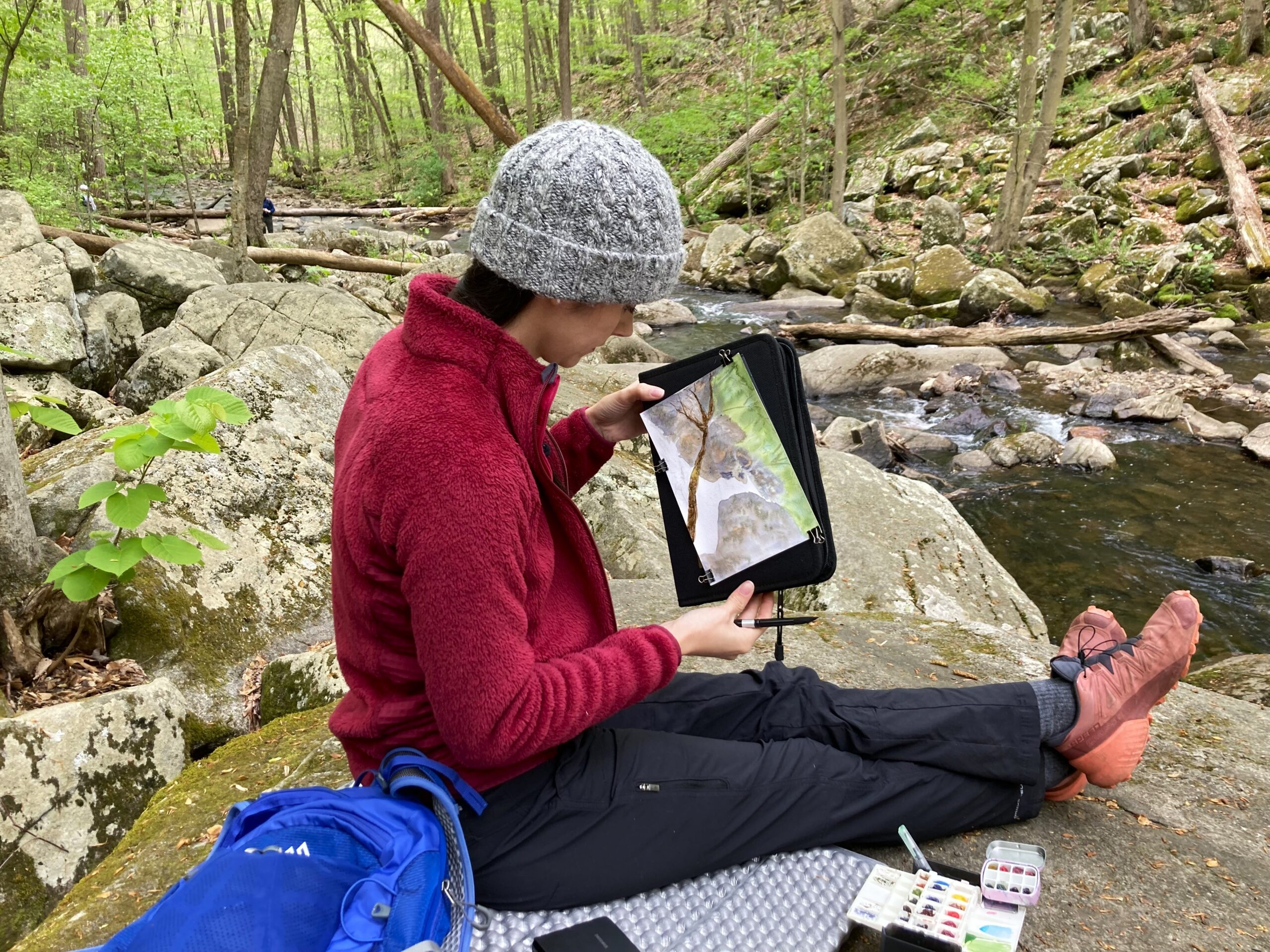 Plein Air Painting and Hiking